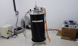 頂部裝卸型強磁場低溫系統(tǒng)安裝成功