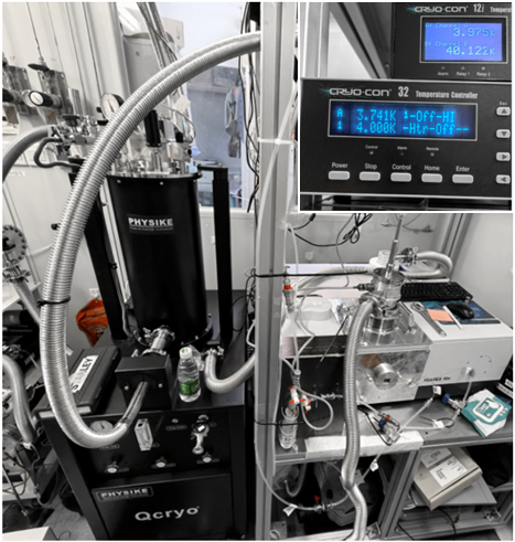 飛斯科用于低溫基質隔離實驗的閉環系統安裝成功